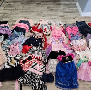 2T Girl Summer Outfits | 56 Piece Bundle | Old Navy | Baby Gap | Ralph Lauren |